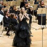Soprano Kristine Opolais performed Thursday with the Boston Symphony Orchestra at Symphony Hall.